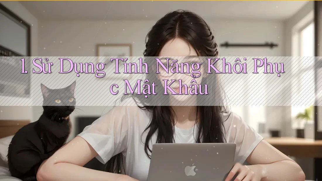 1. Sử Dụng Tính Năng Khôi Phục Mật Khẩu 1. Sử Dụng Tính Năng Khôi Phục Mật Khẩu