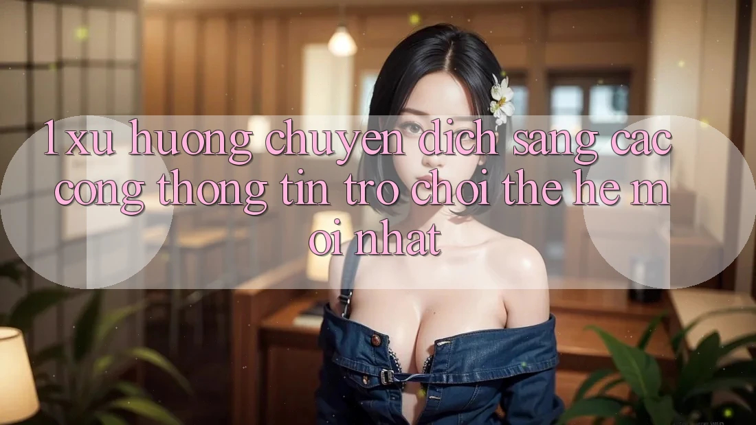 1. Xu Hướng Chuyển Dịch Sang Các Cổng thông tin Trò chơi Thế Hệ Mới nhất