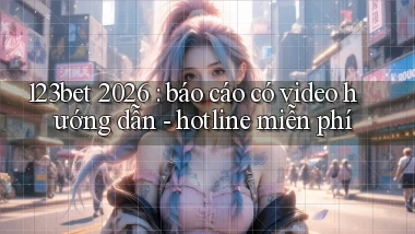 123bet 2026 báo cáo có video hướng dẫn   hotline miễn phí