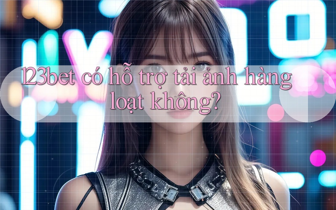 123bet có hỗ trợ tải ảnh hàng loạt không?