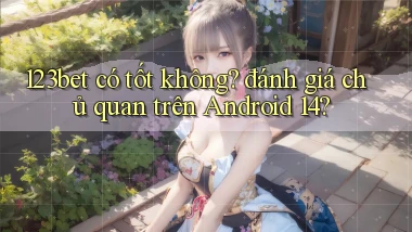 123bet có tốt không đánh giá chủ quan trên Android 14