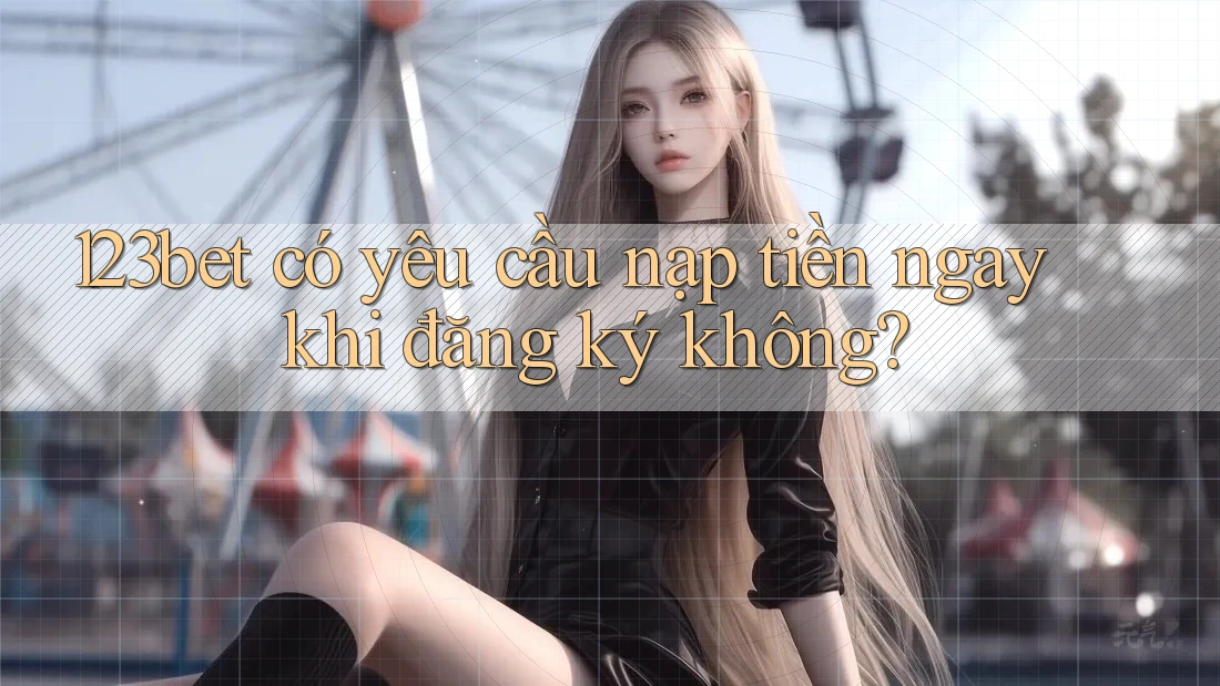 123bet có yêu cầu nạp tiền ngay khi đăng ký không?