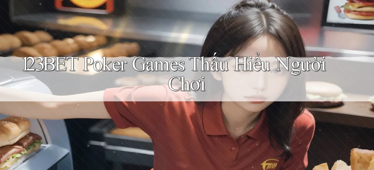 123bet  poker games thấu hiểu người chơi
