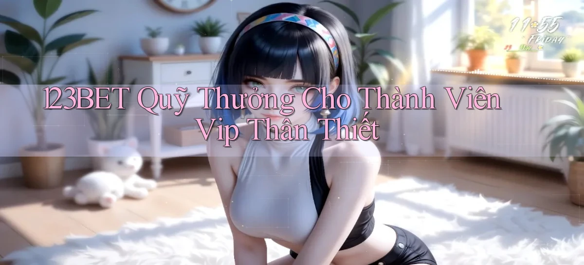 123bet  quỹ thưởng cho thành viên vip thân thiết