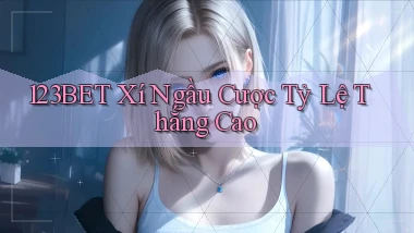 123bet  xí ngầu cược tỷ lệ thắng cao