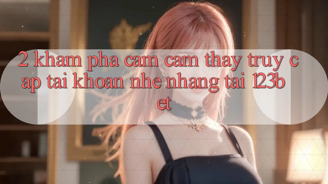 2. Khám Phá Cảm cảm thấy “Truy cập tài khoản Nhẹ nhàng” Tại 123bet 2. Khám Phá Cảm cảm thấy “Truy cập tài khoản Nhẹ nhàng” Tại 123bet