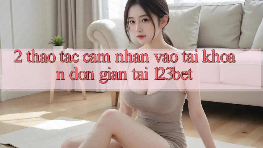 2. Thao tác Cảm nhận “Vào tài khoản Đơn giản” Tại 123bet