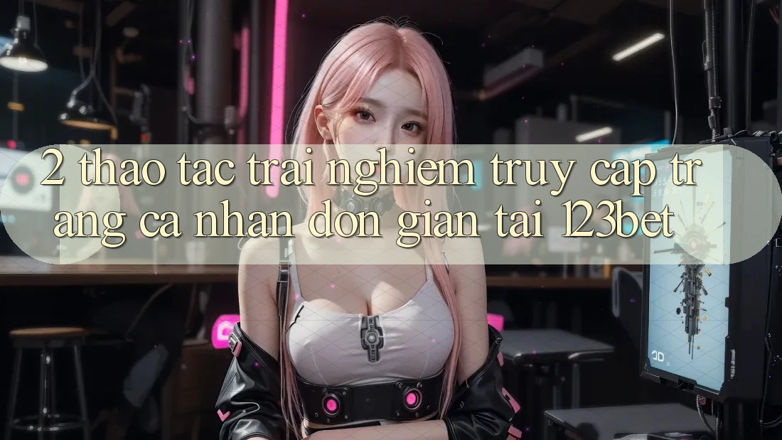 2. Thao tác Trải Nghiệm “Truy cập trang cá nhân Đơn giản” Tại 123bet