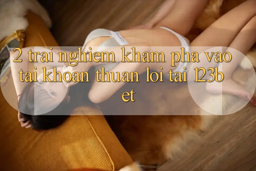 2. Trải nghiệm Khám phá “Vào tài khoản Thuận lợi” Tại 123bet