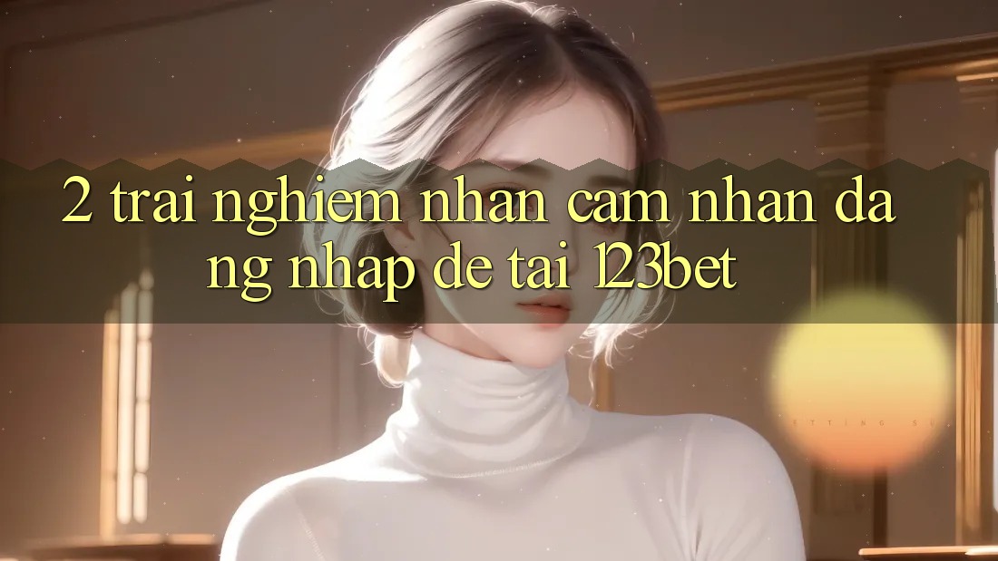 2. Trải nghiệm Nhận cảm nhận “Đăng Nhập Dễ” Tại 123bet