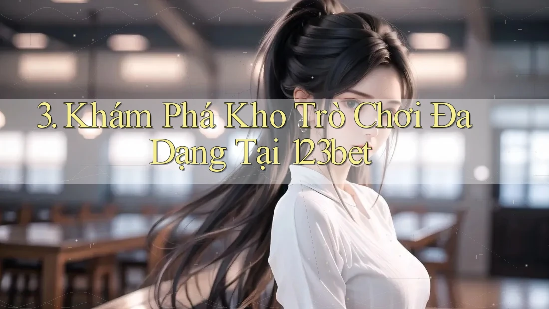 3. Khám Phá Kho Trò Chơi Đa Dạng Tại 123bet 3. Khám Phá Kho Trò Chơi Đa Dạng Tại 123bet