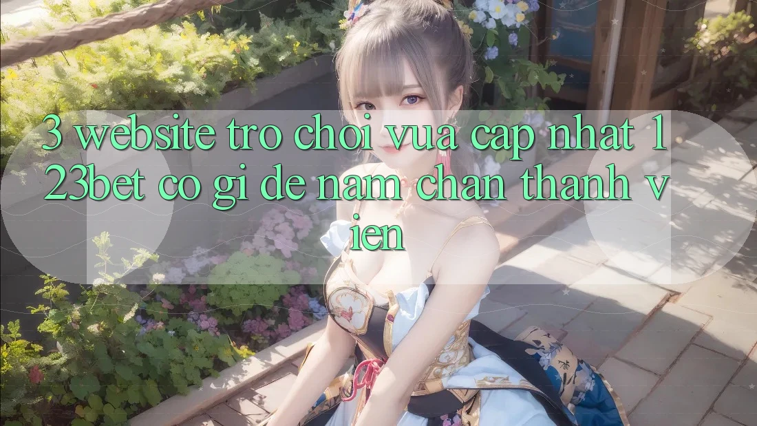3. Website Trò chơi Vừa cập nhật 123bet Có Gì Để Nắm Chân Thành viên?