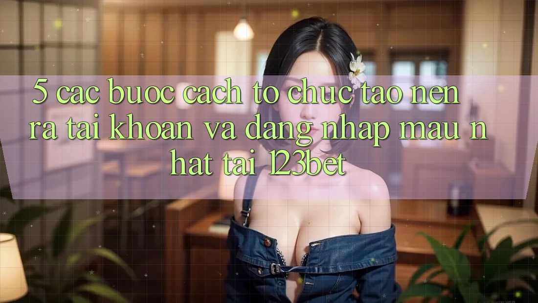 5. Các bước Cách tổ chức Tạo nên ra tài khoản Và Đăng Nhập Mau Nhất Tại 123bet