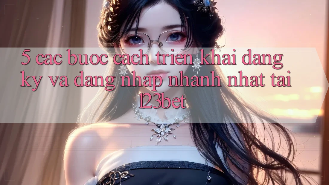 5. Các bước Cách triển khai Đăng Ký Và Đăng Nhập Nhanh Nhất Tại 123bet