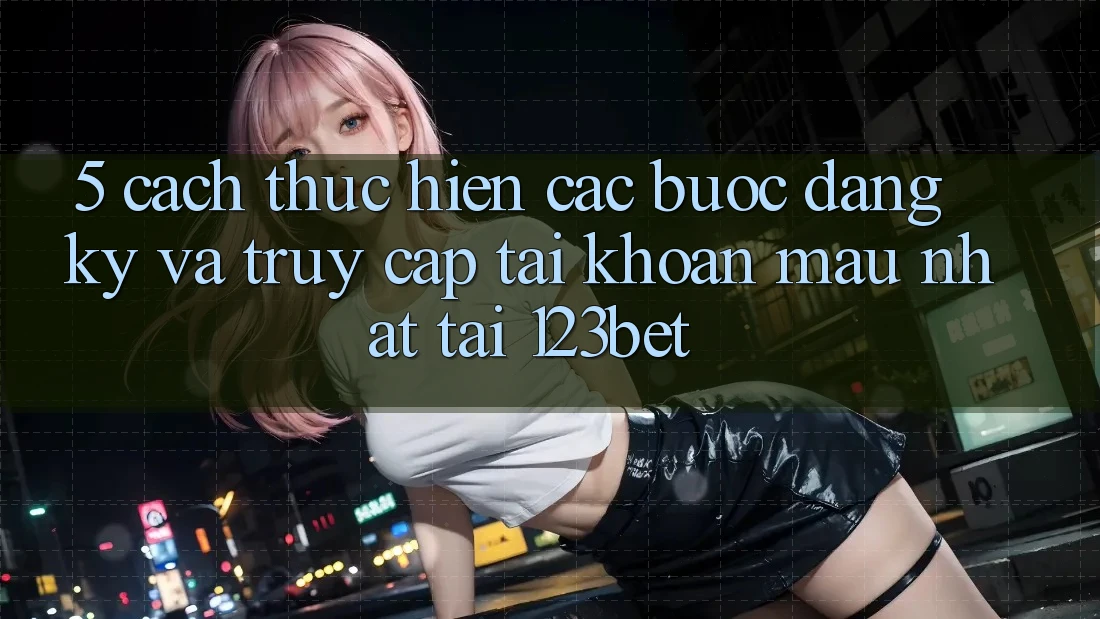 5. Cách thực hiện Các Bước Đăng Ký Và Truy cập tài khoản Mau Nhất Tại 123bet 5. Cách thực hiện Các Bước Đăng Ký Và Truy cập tài khoản Mau Nhất Tại 123bet