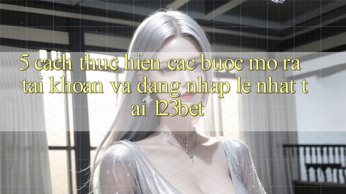 5. Cách thực hiện Các Bước Mở ra tài khoản Và Đăng Nhập Lẹ Nhất Tại 123bet