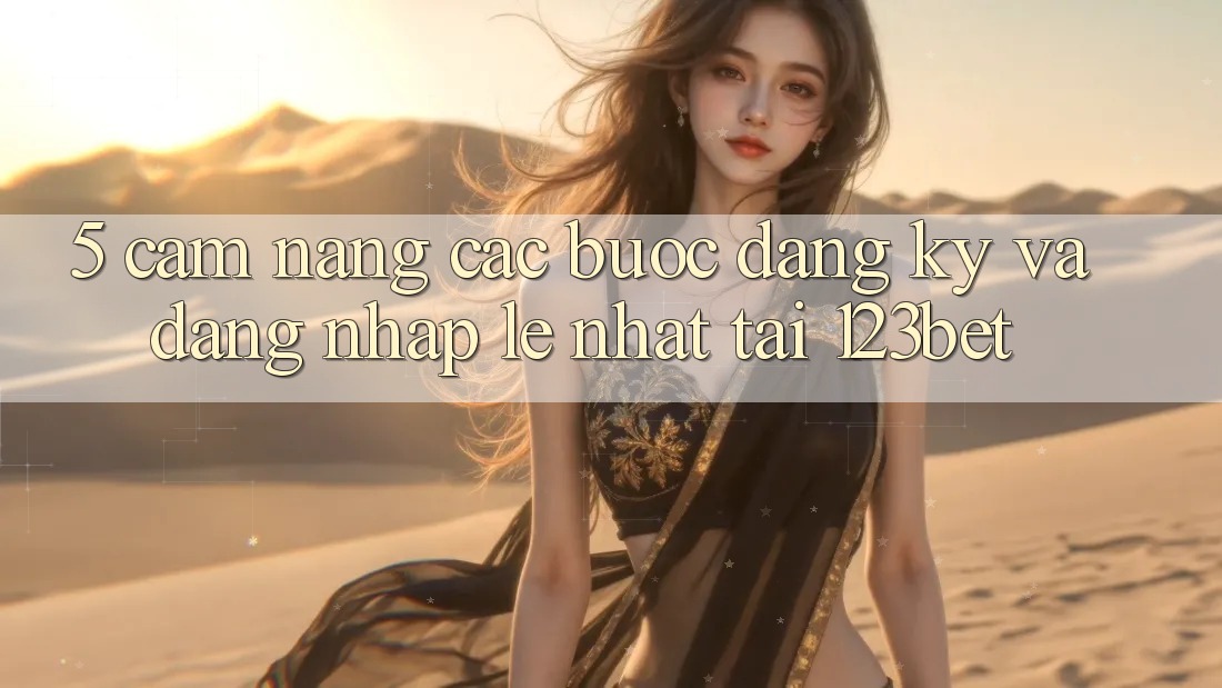 5. Cẩm nang Các Bước Đăng ký Và Đăng Nhập Lẹ Nhất Tại 123bet