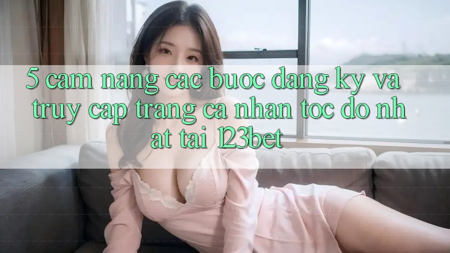 5. Cẩm nang Các Bước Đăng Ký Và Truy cập trang cá nhân Tốc độ Nhất Tại 123bet