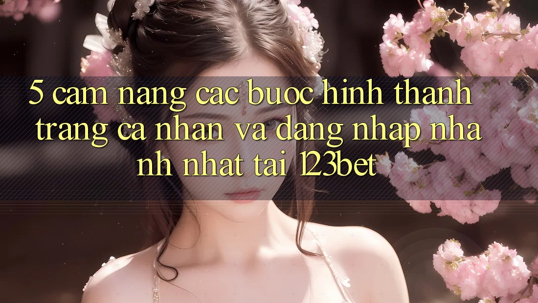 5. Cẩm nang Các Bước Hình thành trang cá nhân Và Đăng Nhập Nhanh Nhất Tại 123bet 5. Cẩm nang Các Bước Hình thành trang cá nhân Và Đăng Nhập Nhanh Nhất Tại 123bet