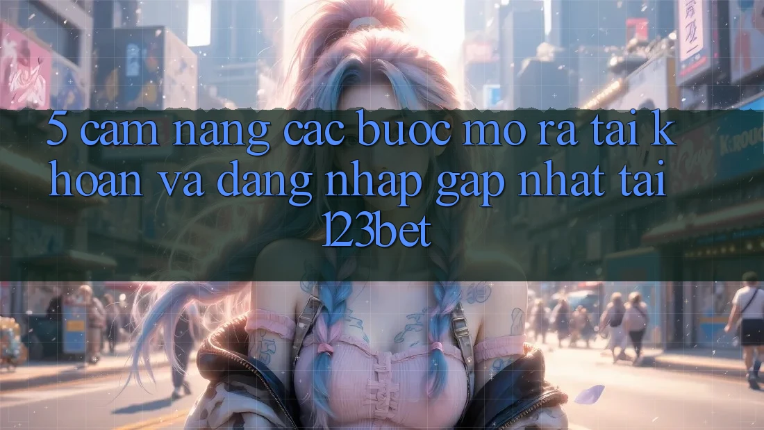 5. Cẩm nang Các Bước Mở ra tài khoản Và Đăng Nhập Gấp Nhất Tại 123bet