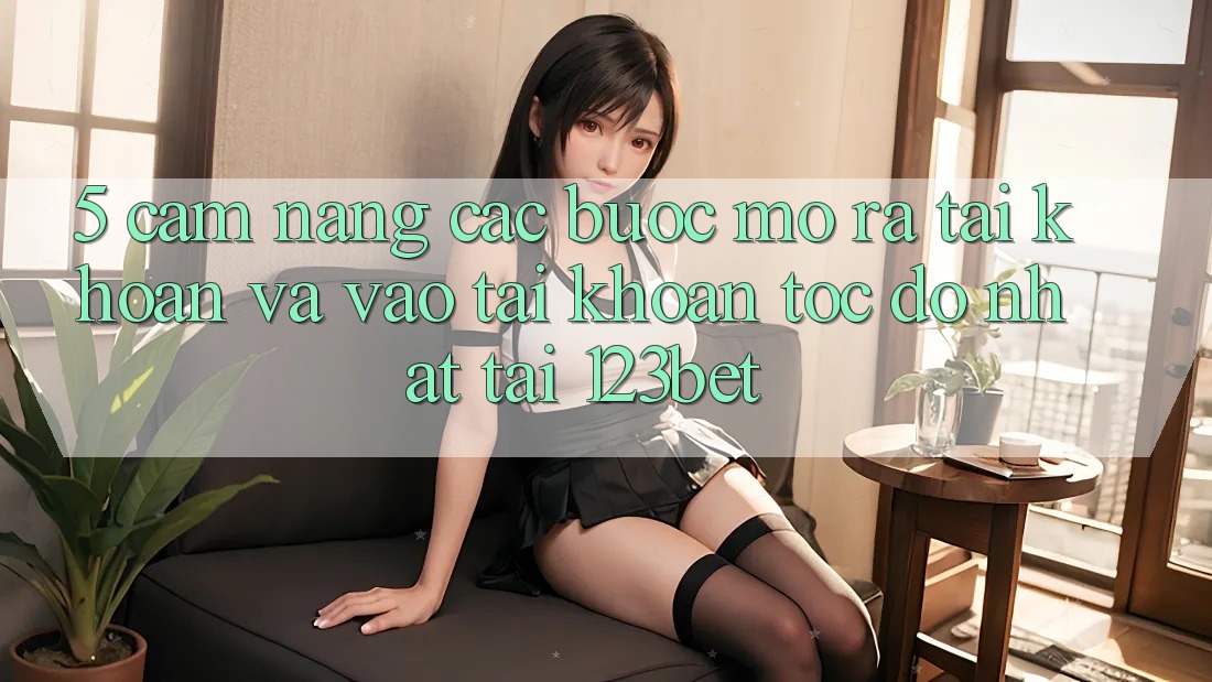 5. Cẩm nang Các Bước Mở ra tài khoản Và Vào tài khoản Tốc độ Nhất Tại 123bet