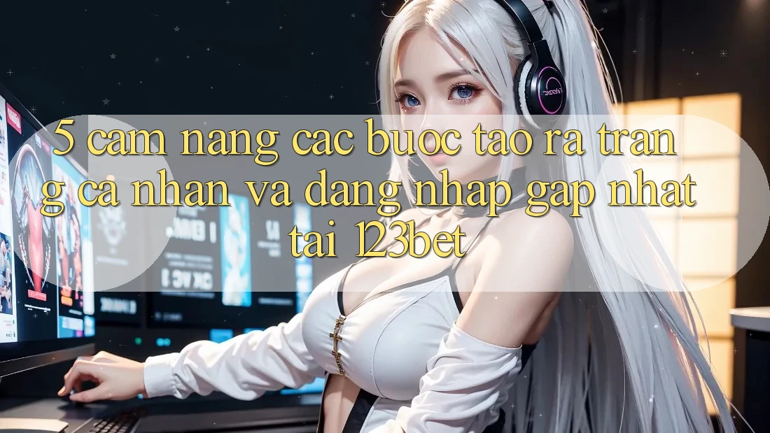 5. Cẩm nang Các Bước Tạo ra trang cá nhân Và Đăng Nhập Gấp Nhất Tại 123bet