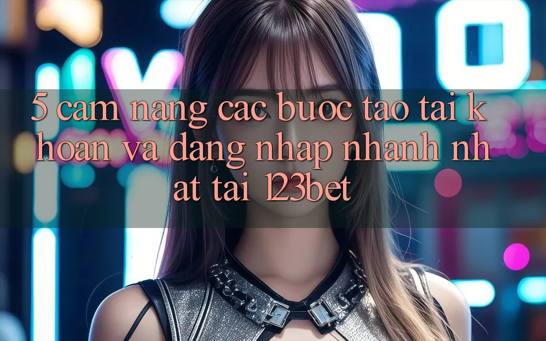 5. Cẩm nang Các Bước Tạo tài khoản Và Đăng nhập Nhanh Nhất Tại 123bet