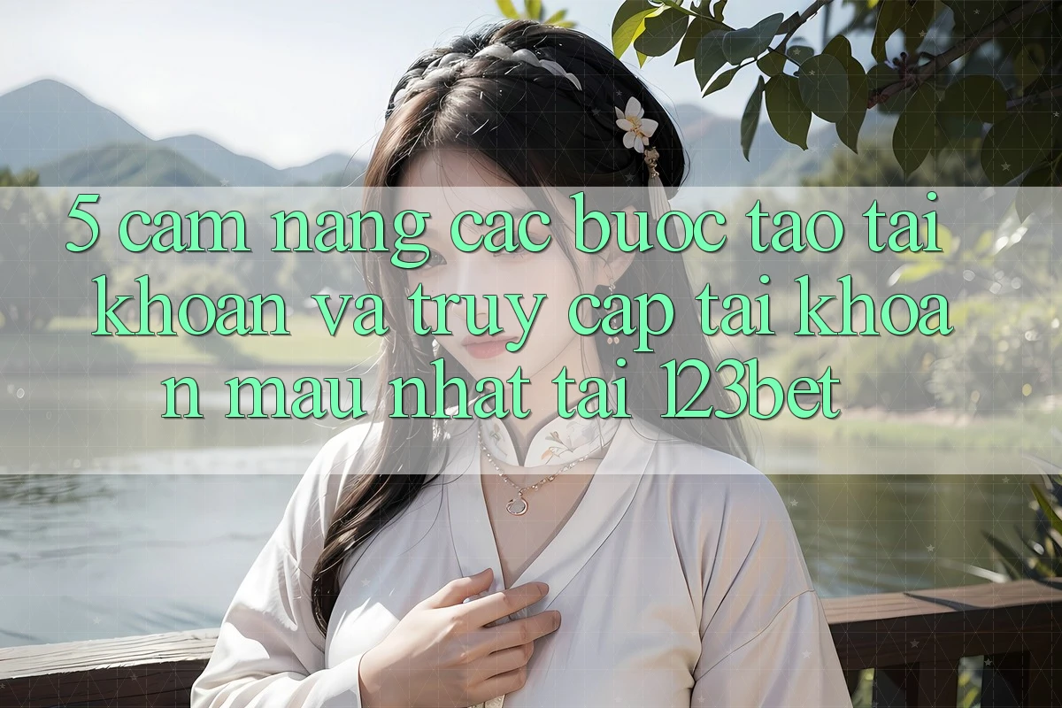 5. Cẩm nang Các Bước Tạo tài khoản Và Truy cập tài khoản Mau Nhất Tại 123bet