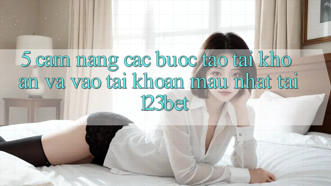 5. Cẩm nang Các Bước Tạo tài khoản Và Vào tài khoản Mau Nhất Tại 123bet