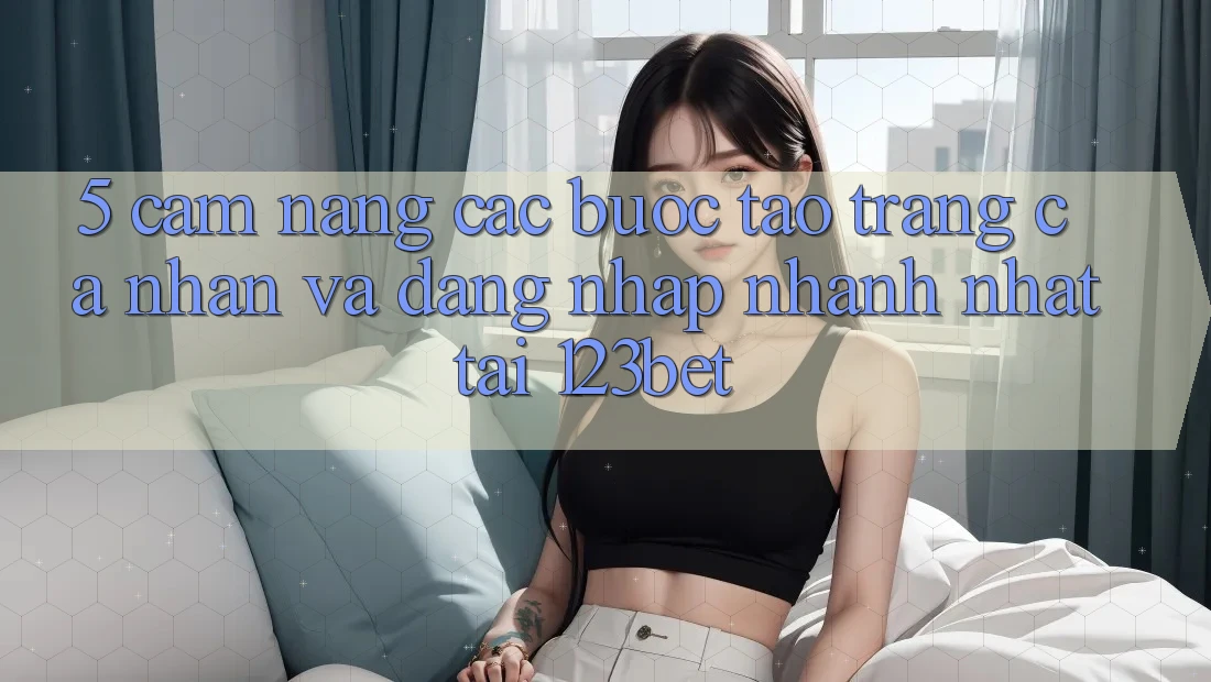 5. Cẩm nang Các Bước Tạo trang cá nhân Và Đăng Nhập Nhanh Nhất Tại 123bet