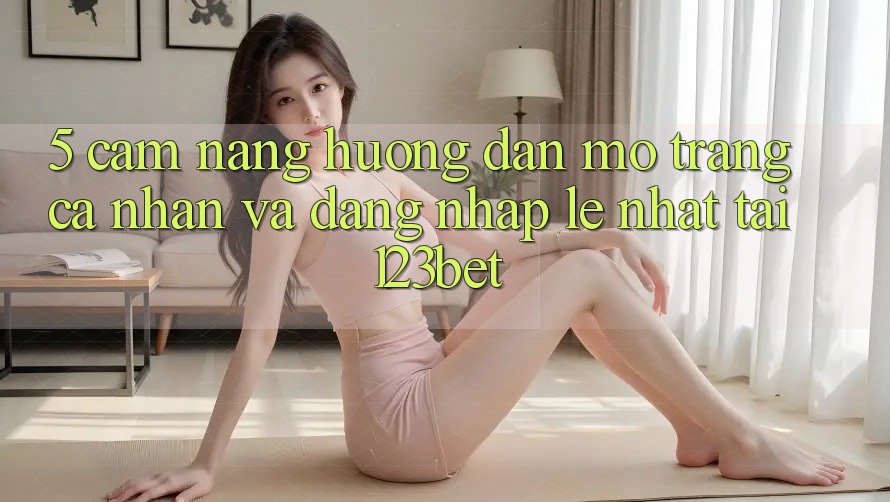 5. Cẩm nang Hướng dẫn Mở trang cá nhân Và Đăng nhập Lẹ Nhất Tại 123bet 5. Cẩm nang Hướng dẫn Mở trang cá nhân Và Đăng nhập Lẹ Nhất Tại 123bet