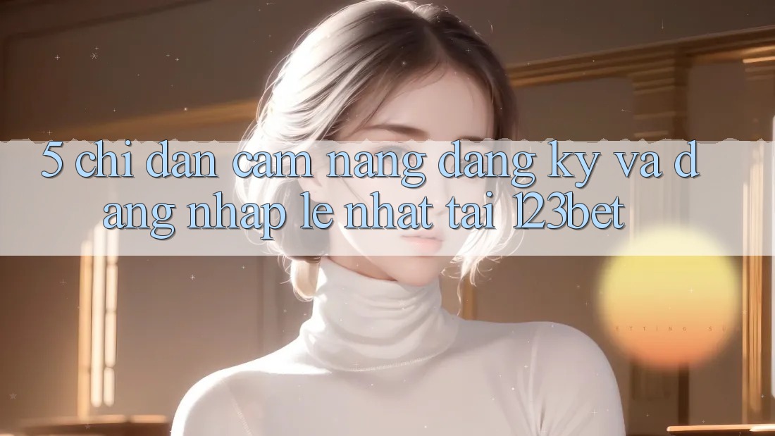 5. Chỉ dẫn Cẩm nang Đăng Ký Và Đăng Nhập Lẹ Nhất Tại 123bet
