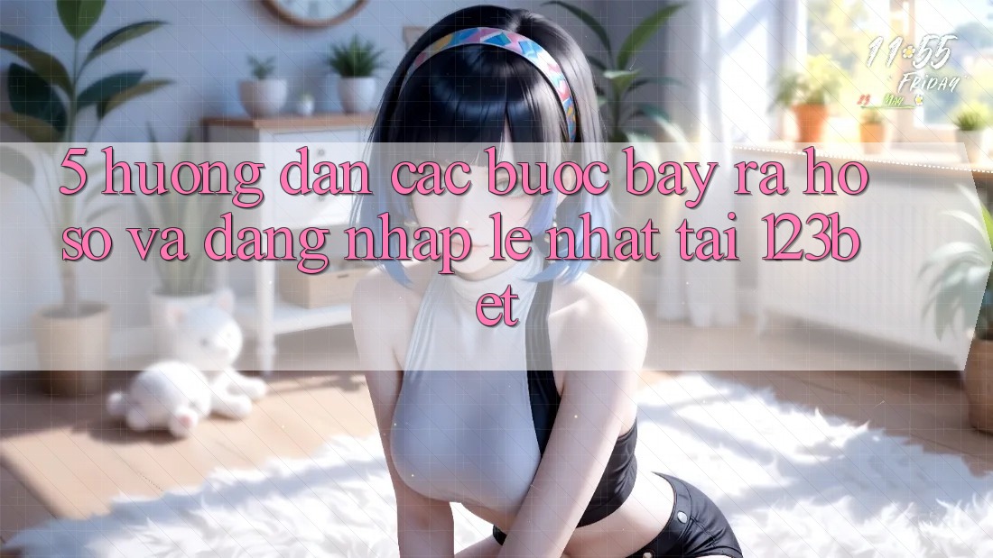 5. Hướng Dẫn Các Bước Bày ra hồ sơ Và Đăng Nhập Lẹ Nhất Tại 123bet