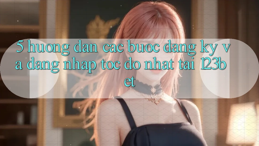 5. Hướng dẫn Các Bước Đăng Ký Và Đăng nhập Tốc độ Nhất Tại 123bet 5. Hướng dẫn Các Bước Đăng Ký Và Đăng nhập Tốc độ Nhất Tại 123bet
