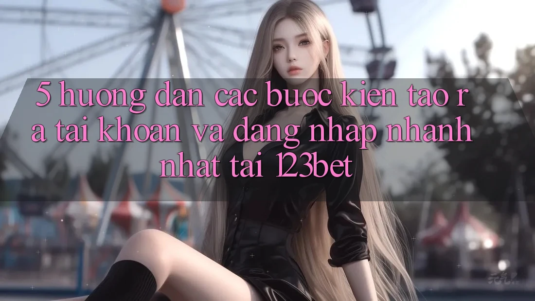 5. Hướng Dẫn Các Bước Kiến tạo ra tài khoản Và Đăng Nhập Nhanh Nhất Tại 123bet