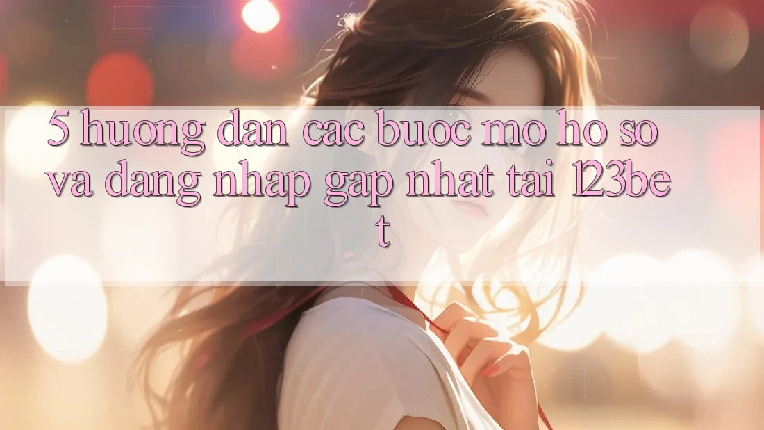 5. Hướng Dẫn Các Bước Mở hồ sơ Và Đăng Nhập Gấp Nhất Tại 123bet 5. Hướng Dẫn Các Bước Mở hồ sơ Và Đăng Nhập Gấp Nhất Tại 123bet