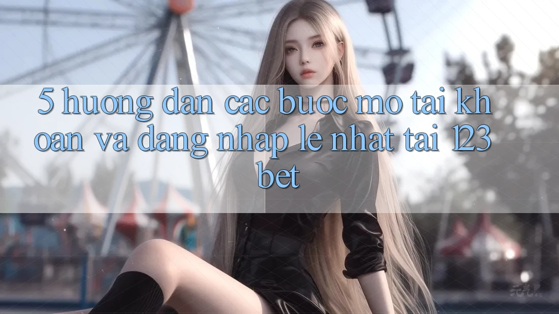 5. Hướng Dẫn Các Bước Mở tài khoản Và Đăng Nhập Lẹ Nhất Tại 123bet