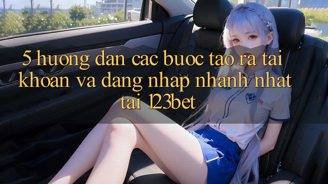 5. Hướng Dẫn Các Bước Tạo ra tài khoản Và Đăng Nhập Nhanh Nhất Tại 123bet