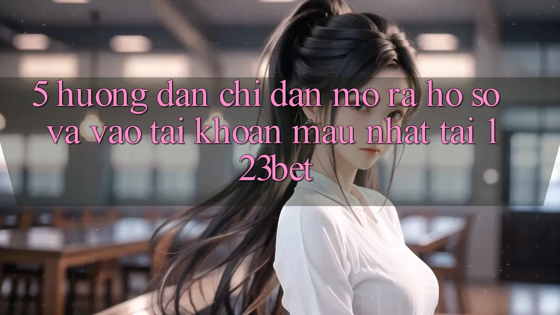 5. Hướng Dẫn Chỉ dẫn Mở ra hồ sơ Và Vào tài khoản Mau Nhất Tại 123bet