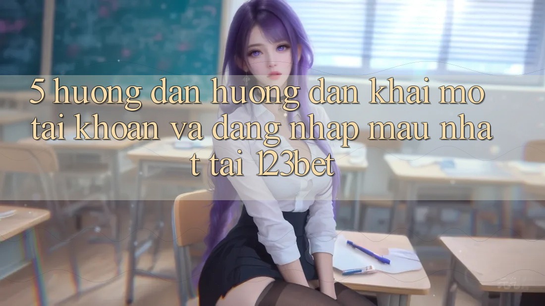 5. Hướng Dẫn Hướng dẫn Khai mở tài khoản Và Đăng Nhập Mau Nhất Tại 123bet