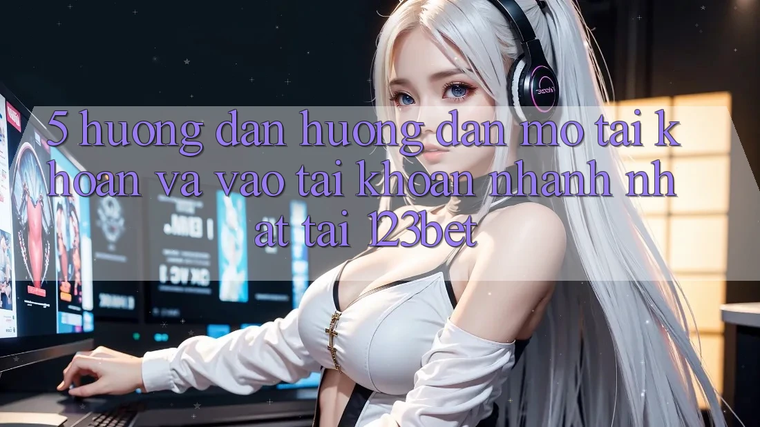 5. Hướng Dẫn Hướng dẫn Mở tài khoản Và Vào tài khoản Nhanh Nhất Tại 123bet