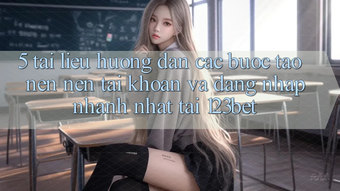 5. Tài liệu hướng dẫn Các Bước Tạo nên nên tài khoản Và Đăng Nhập Nhanh Nhất Tại 123bet