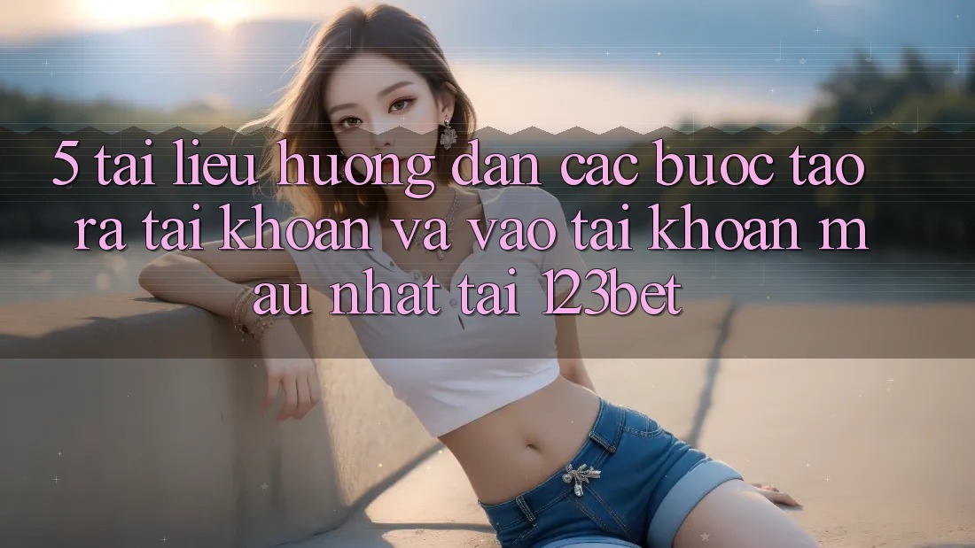 5. Tài liệu hướng dẫn Các Bước Tạo ra tài khoản Và Vào tài khoản Mau Nhất Tại 123bet