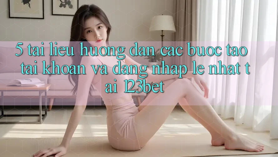 5. Tài liệu hướng dẫn Các Bước Tạo tài khoản Và Đăng Nhập Lẹ Nhất Tại 123bet