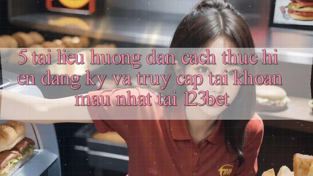 5. Tài liệu hướng dẫn Cách thực hiện Đăng Ký Và Truy cập tài khoản Mau Nhất Tại 123bet
