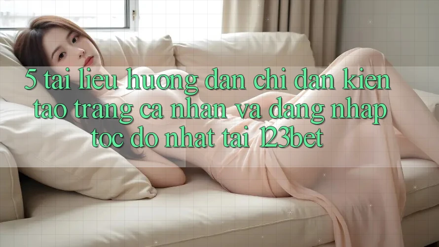 5. Tài liệu hướng dẫn Chỉ dẫn Kiến tạo trang cá nhân Và Đăng Nhập Tốc độ Nhất Tại 123bet