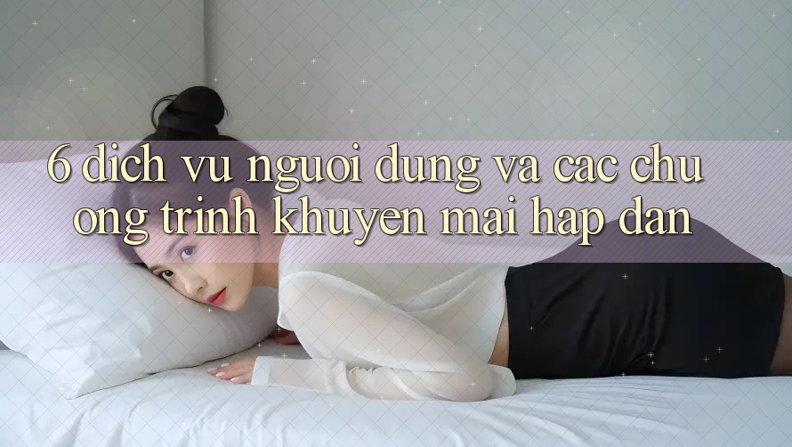 6. Dịch Vụ Người dùng Và Các Chương Trình Khuyến Mãi Hấp Dẫn