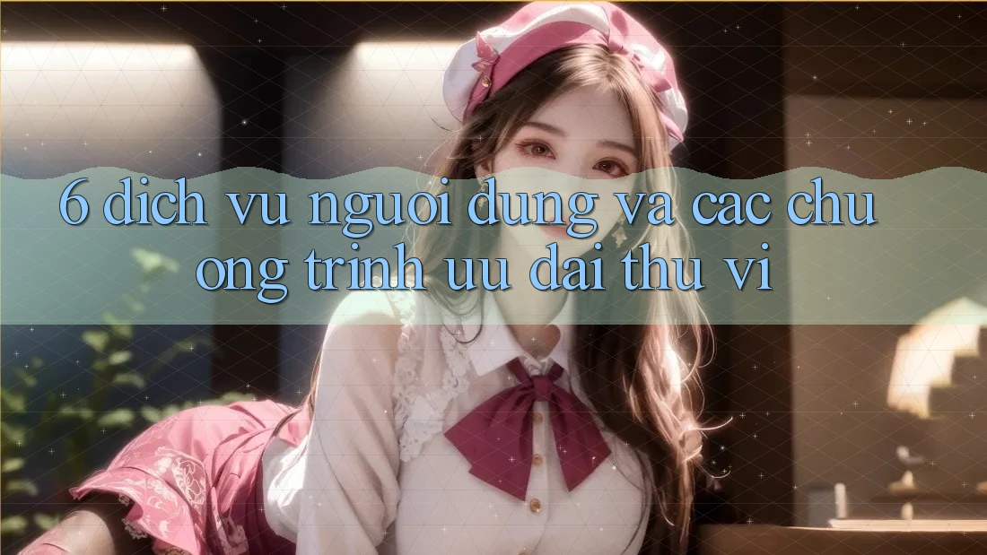 6. Dịch Vụ Người dùng Và Các Chương Trình Ưu đãi Thú vị