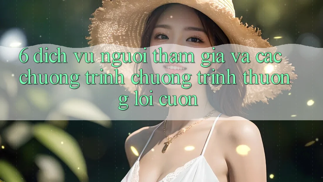 6. Dịch Vụ Người tham gia Và Các Chương Trình Chương trình thưởng Lôi cuốn