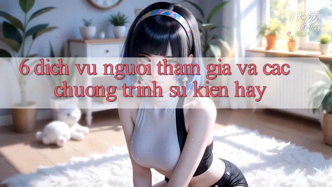 6. Dịch Vụ Người tham gia Và Các Chương Trình Sự kiện Hay